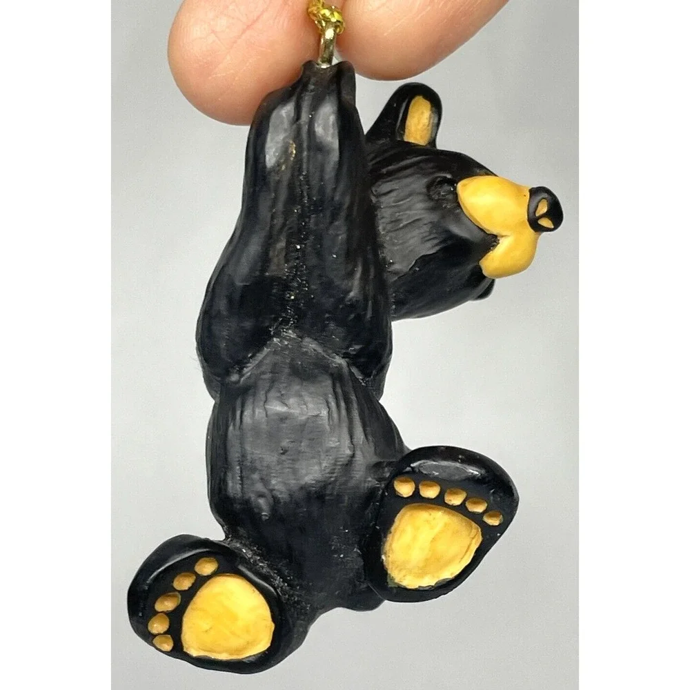 Black Bear Polar Bear Alaska Christmas‎ Ornaments LOT of 7